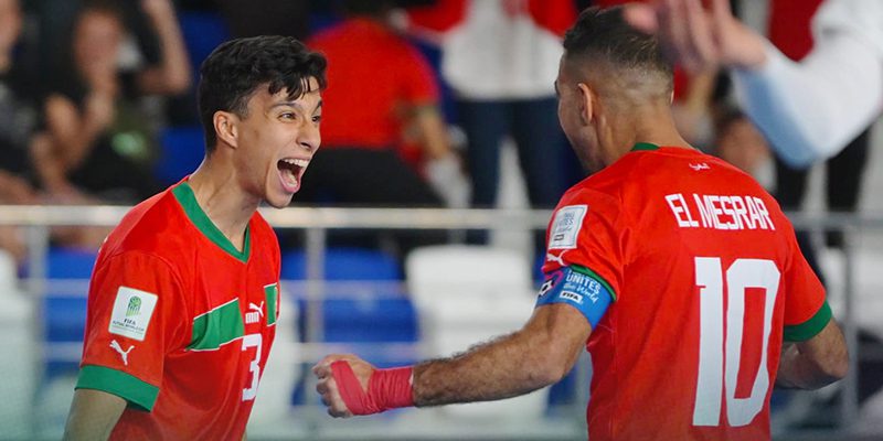 Mundial de fútbol sala: Marruecos vence a Irán y alcanza los cuartos de final