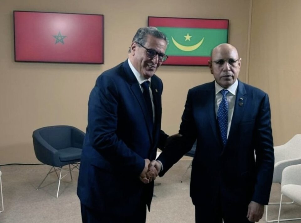 Conversaciones en Francia entre Ould El Ghazouani y Akhannouch