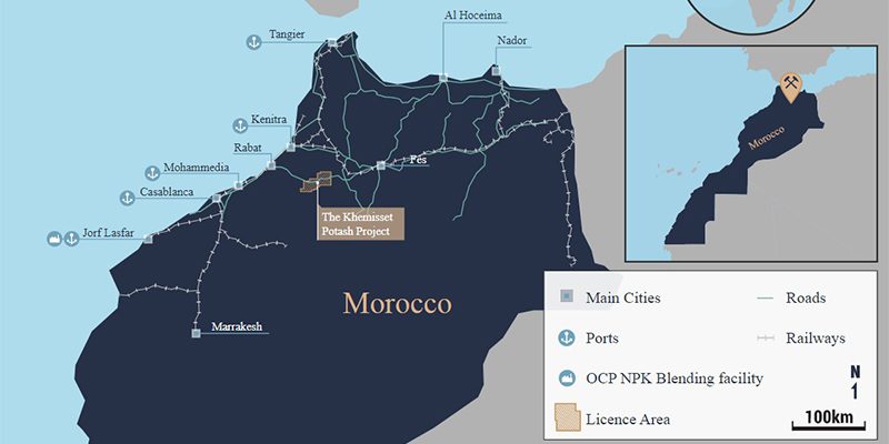 Potasa de Khemisset: el proyecto de Emmerson Plc en el limbo