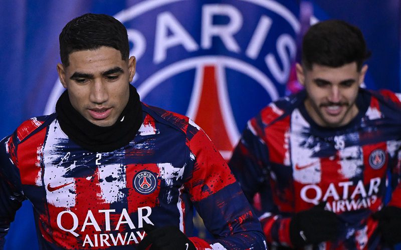 Saint-Etienne: notas de Achraf Hakimi por la prensa deportiva