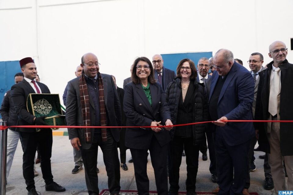 Inauguration d’une nouvelle ligne de production et de traitement des algues