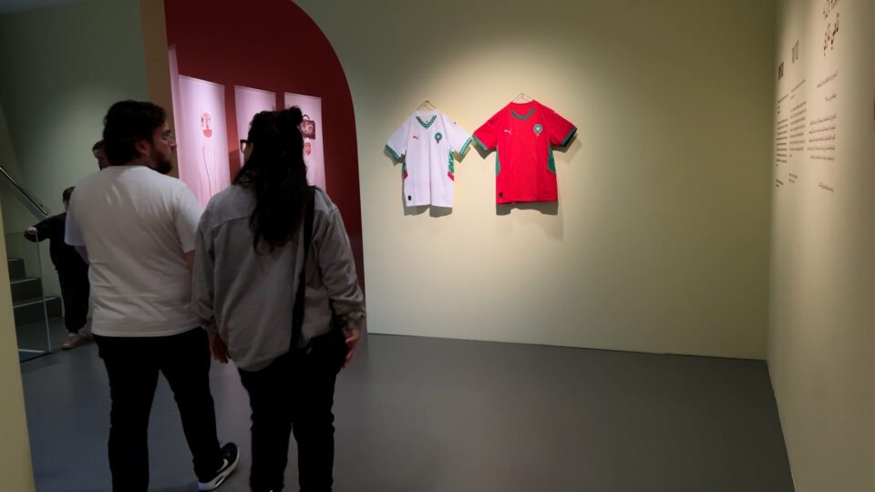 Les maillots de l’équipe du Maroc exposés au Centraal Museum pour MOḌA