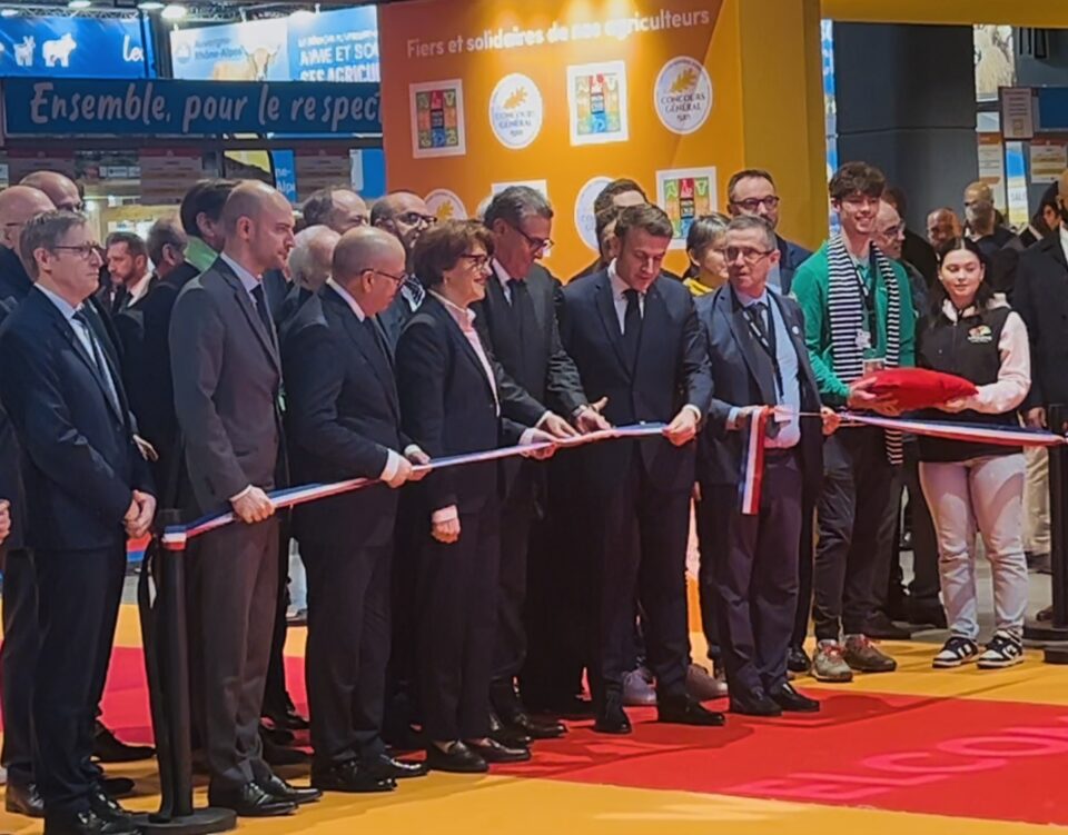 Emmanuel Macron et Aziz Akhannouch inaugurent le Salon international de l’Agriculture de Paris