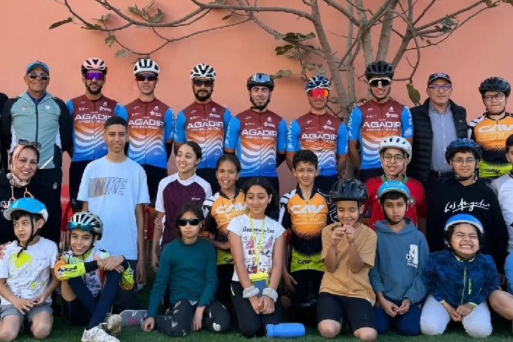 L'équipe de vélo marocaine « Agadir Filo Pruy » participe à un certain nombre de courses internationales en Turquie