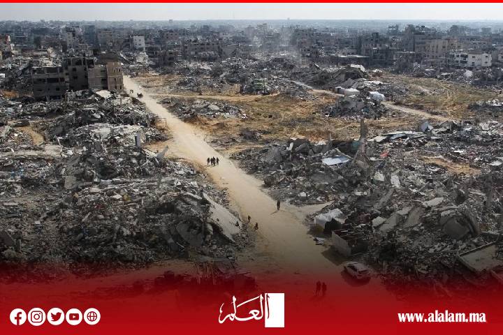 Un monde qui est reconstruit des guerres de Gaza en Palestine et en Ukraine en Europe de l'Est.