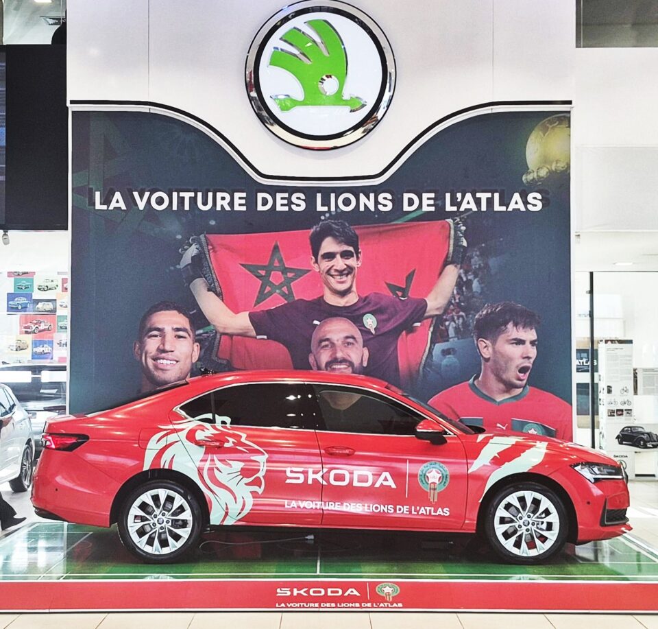 Škoda Maroc, partenaire officiel des Lions de l’Atlas jusqu’en 2030