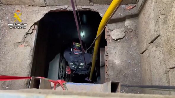 Le tunnel de trafic de drogue Maroc