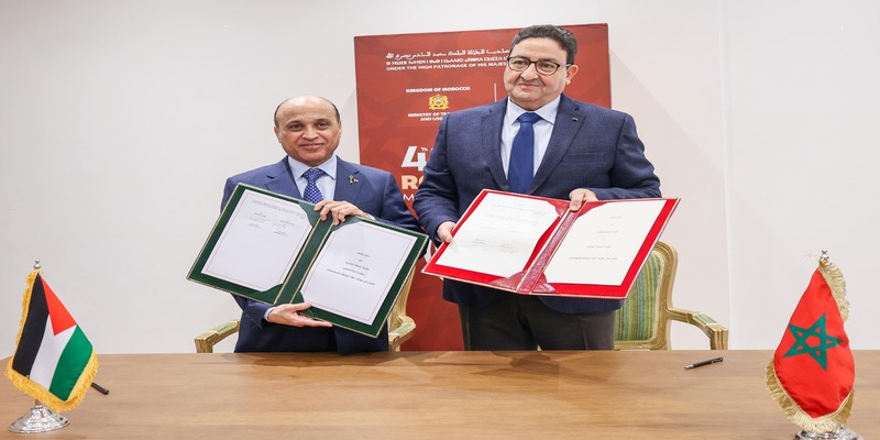 Transport et Logistique : Le Maroc et la Palestine signent un MoU