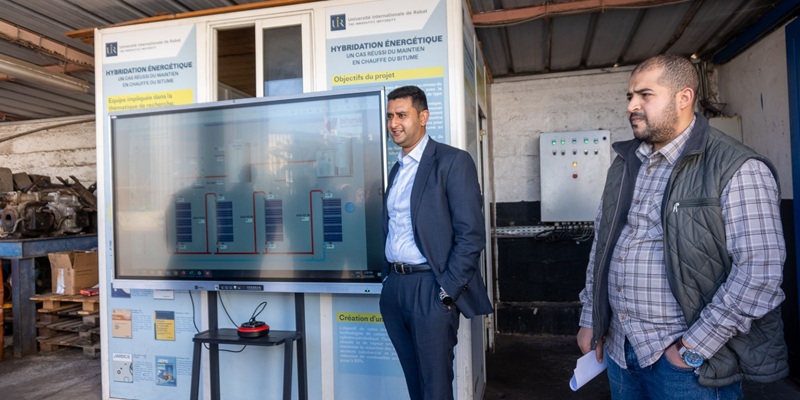 Innovation/Energies renouvelables L’UIR et Bituma inaugurent un pilote