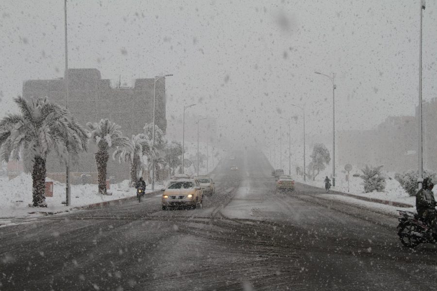 Neige et fortes pluies lundi et mardi au Maroc