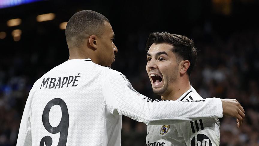 Brahim Diaz marque le but de la victoire pour le Real Madrid