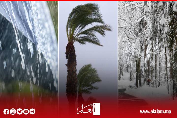 De fortes pluies, des vents et de la neige attendus du samedi au lundi