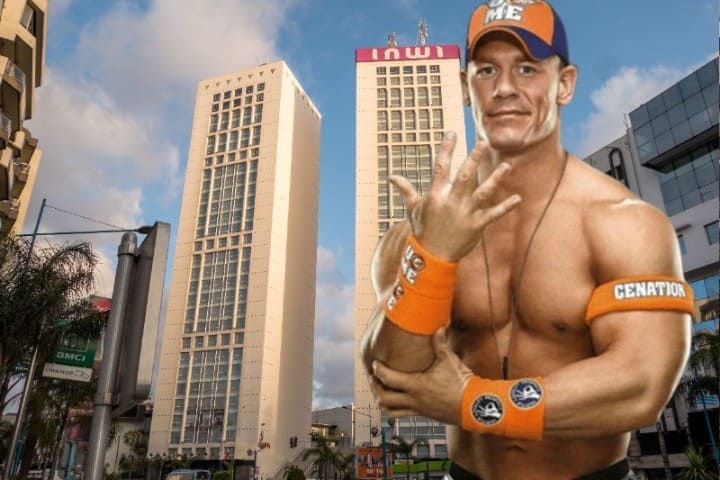 Le lutteur mondial « John Cena » dépeint son nouveau film à Al Bayda