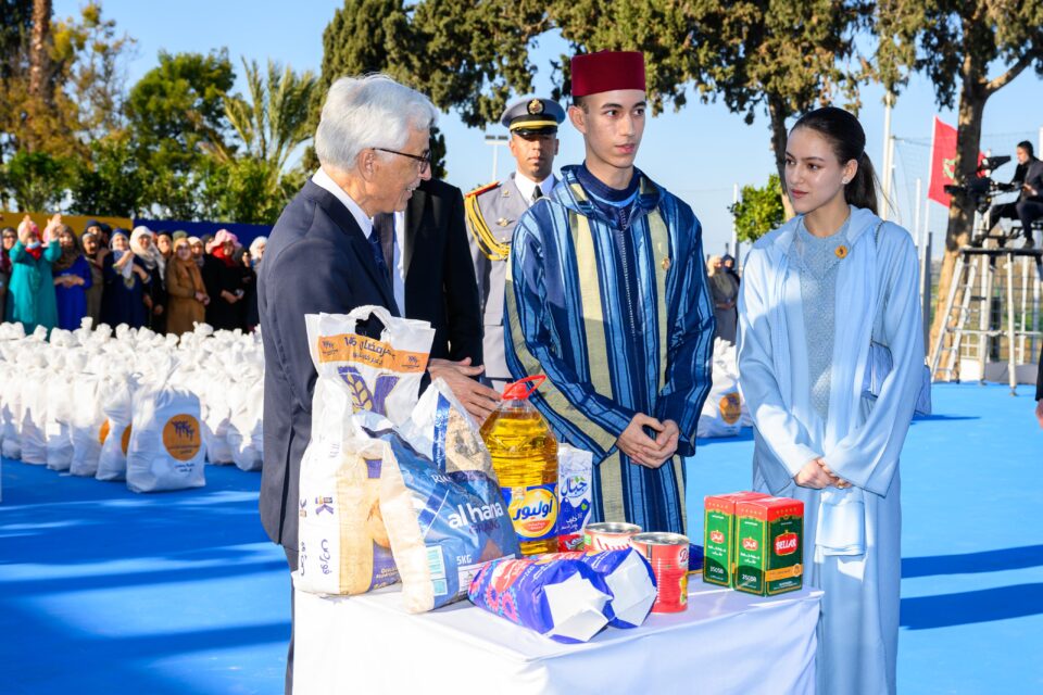 Moulay El Hassan et Lalla Khadija ont lancé la campagne de solidarité