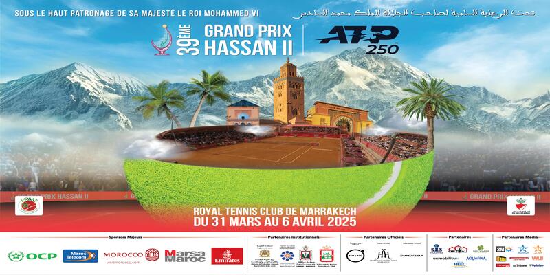 39e édition du Grand Prix Hassan II : L’ATP 250 de Marrakech est de retour