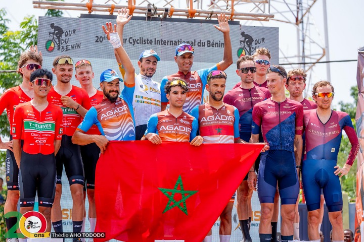 Les ennemis marocains brillent à Tawaf Benin International Bicycle