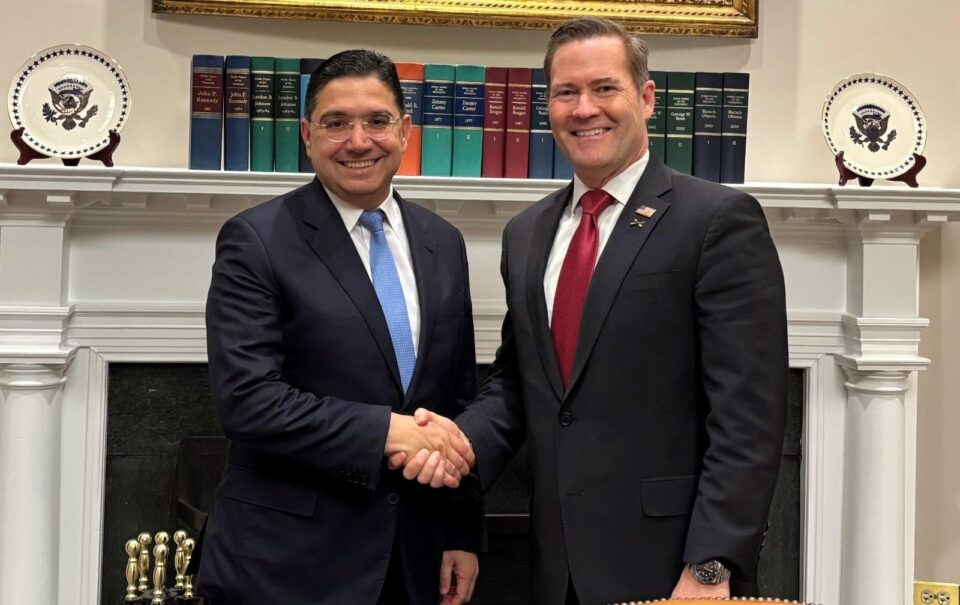 Bourita rencontre le conseiller de Trump à la sécurité