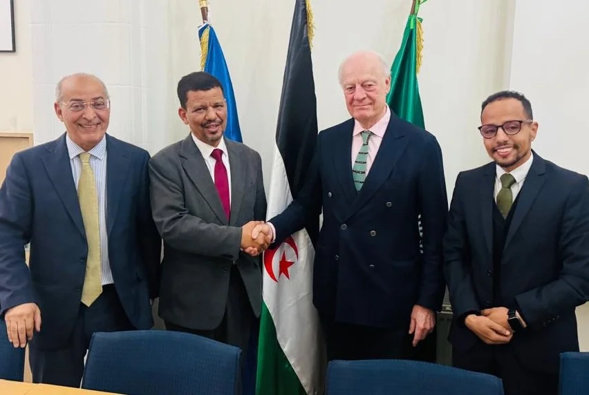 De Mistura rencontre une délégation du Polisario