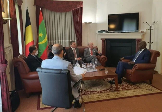 Le ministre des AE de la Mauritanie se réunit à Bruxelles avec De Mistura