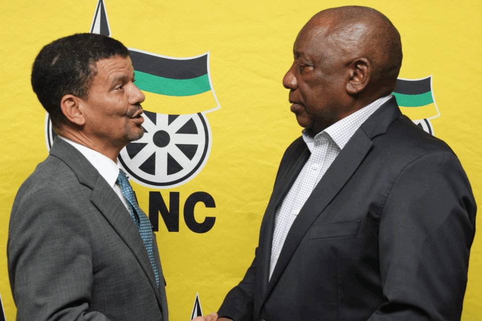 Ramaphosa reçoit le représentant du Polisario
