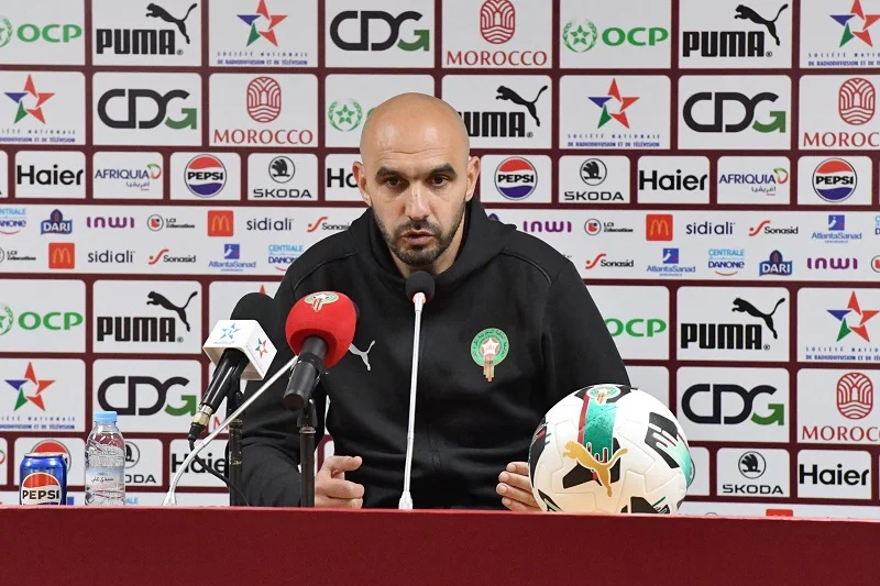 Walid Regragui dévoile sa liste pour les matchs amicaux face à la Tunisie et au Bénin