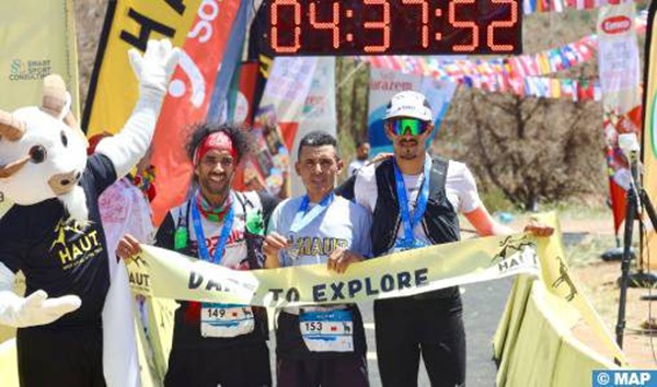 Les Marocains Ayoub Ahmed et Aziza El Amrani remportent le 42 km
