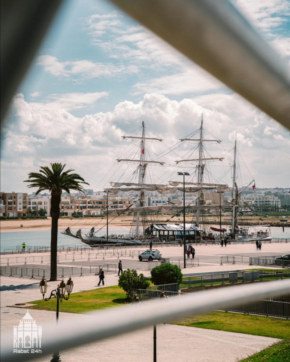 Rabat et Tanger, points d’escale du fameux trois-mâts français Belem