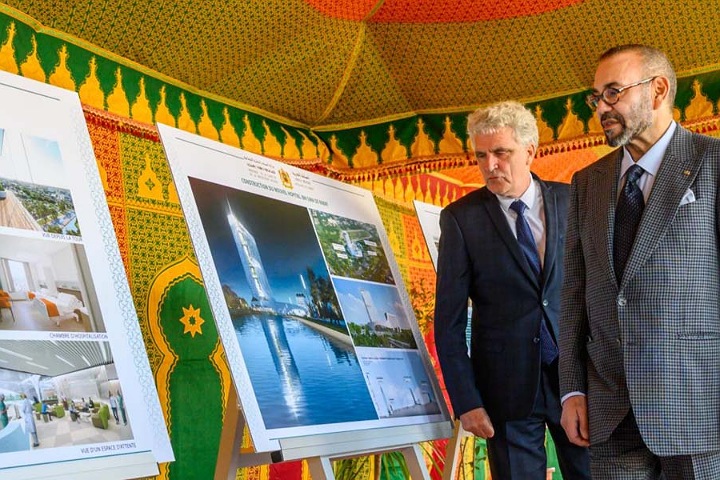 Sa Majesté le roi donne le début de la plate-forme d'inventaire et les précautions initiales de la région de Rabat-Sala-Quneitra