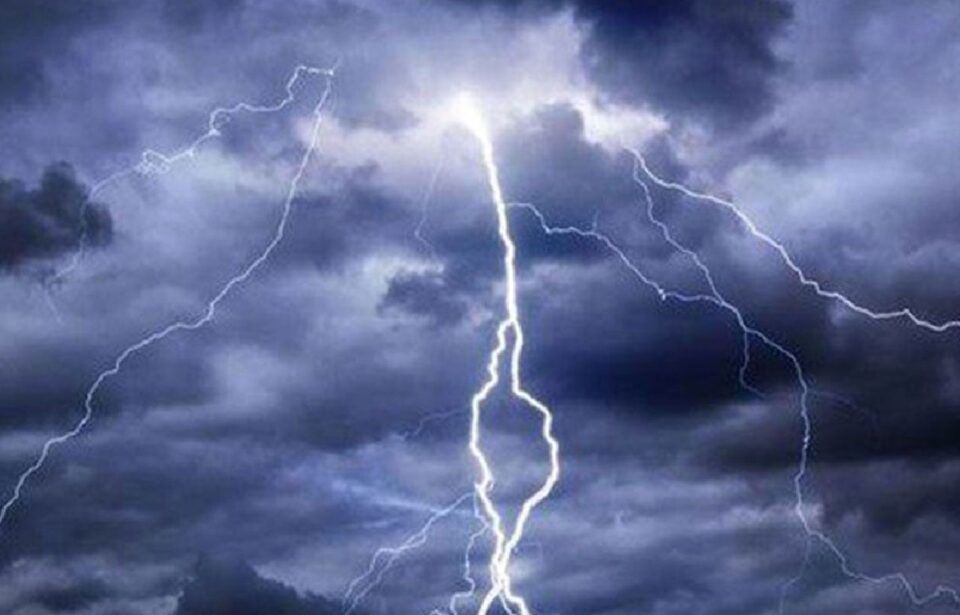 Un bulletin d’avertissement … des orages forts accompagnés d’un rhume, un certain nombre de régions