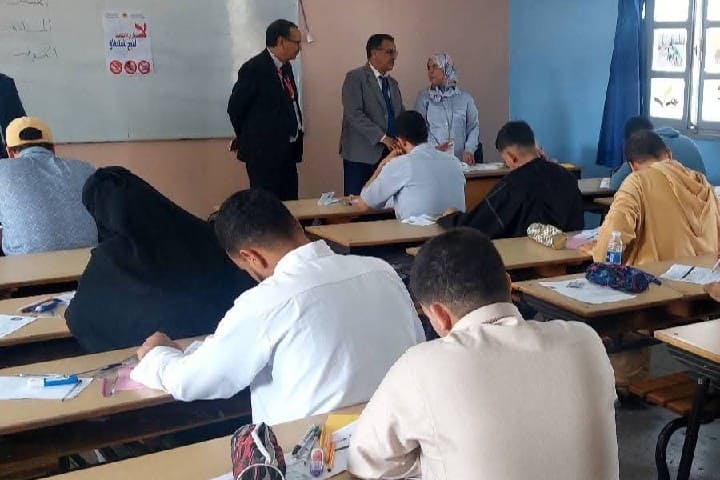 Une atmosphère de succession lors des examens unifiés pour le baccalauréat
