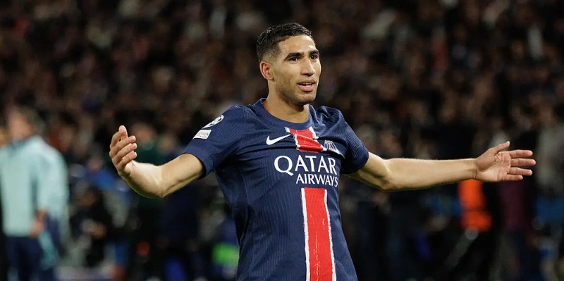 France : Hakimi remporte le prix du meilleur joueur africain