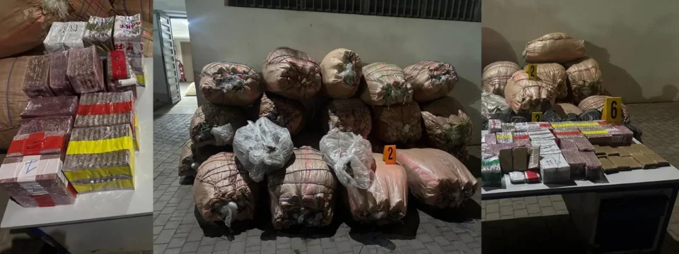 Saisie de plus d’une tonne et demie de drogues à Settat, Khouribga et Ben Ahmed