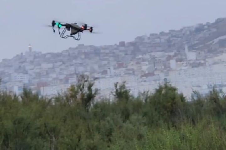 Utilisez les drones pour réduire la propagation des insectes nuisibles au détroit de Fnideq et Martil