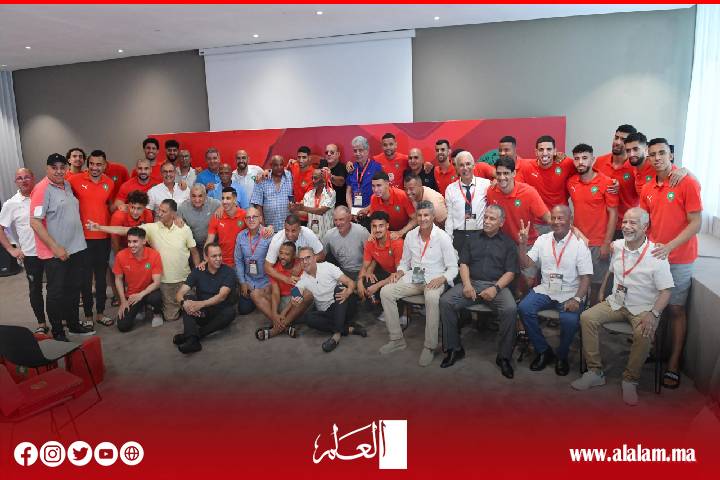 La Fédération royale du football marocain tient une réception en l’honneur des anciens joueurs internationaux