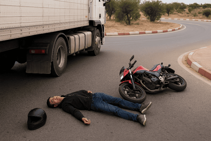 Un camion a traversé un jeune homme et l’a tué dans le groupe Inchaaden