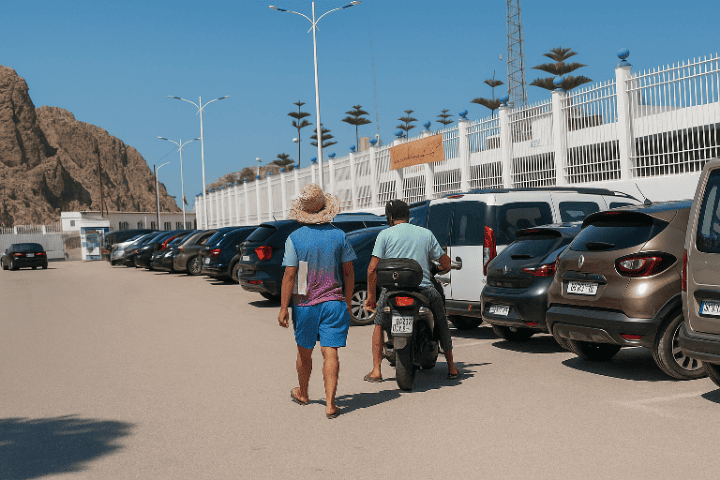 Appelle à une intervention urgente pour arrêter d’extorquer les visiteurs avec des parkings à Al Hoceima