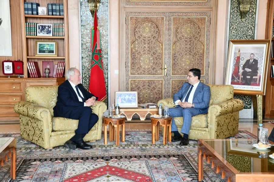 Nasser Bourita s’entretient avec le président du groupe d’amitié France-Maroc au Sénat