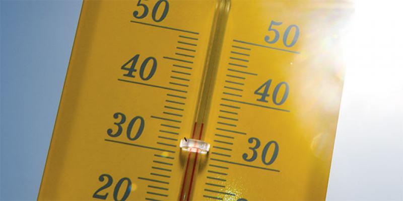 Voici les températures pour le lundi 30 juin