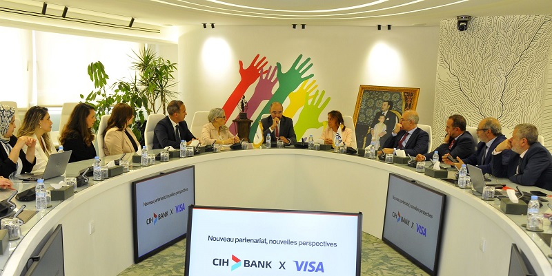 Paiement numérique : CIH Bank et Visa s’allient