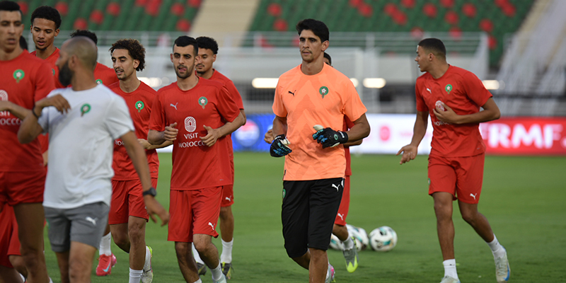 Dernière séance d’entraînement des Lions de l’Atlas à Fès avant le match face au Bénin