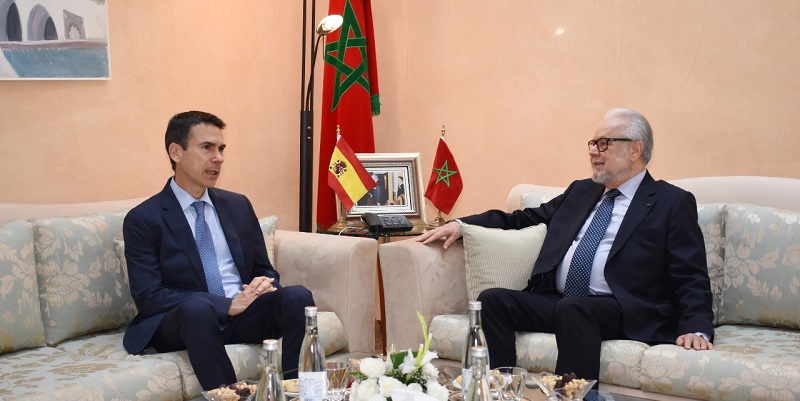 Diffusion électronique du Droit, législation : Le SGG s’entretient avec l’ambassadeur d’Espagne