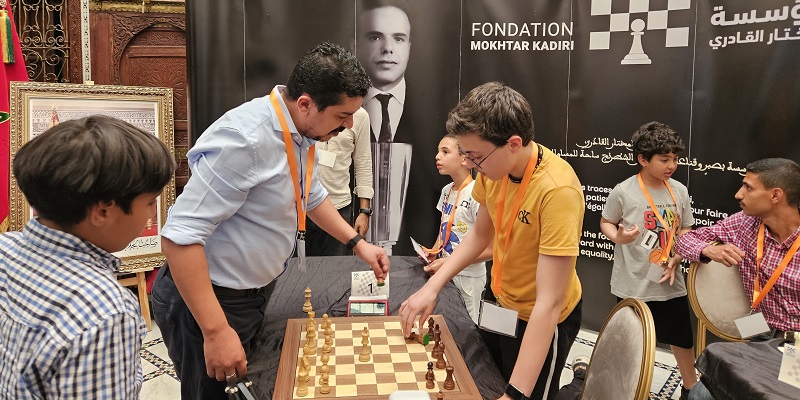 La 2e édition du tournoi d’échecs Mokhtar Kadiri : Un hommage vibrant à Fès