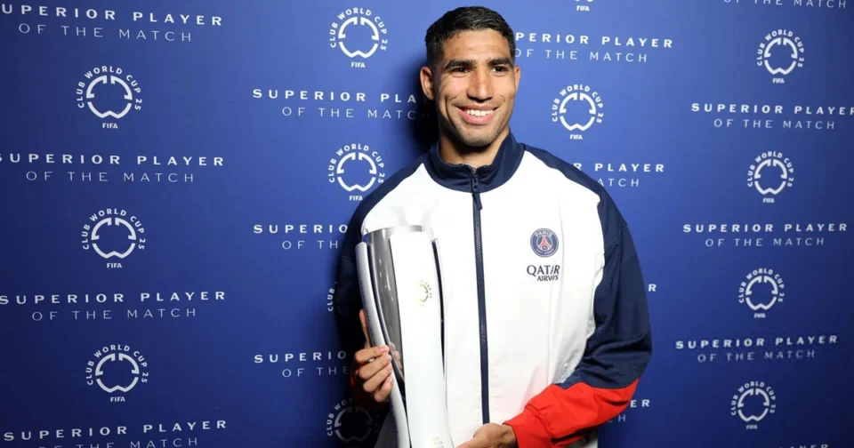Achraf Hakimi obtient le soutien de médias français pour sa candidature au Ballon d’Or
