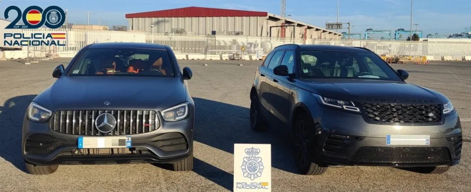 L’Espagne déjoue une tentative de trafic de 13 voitures volées vers le Maroc