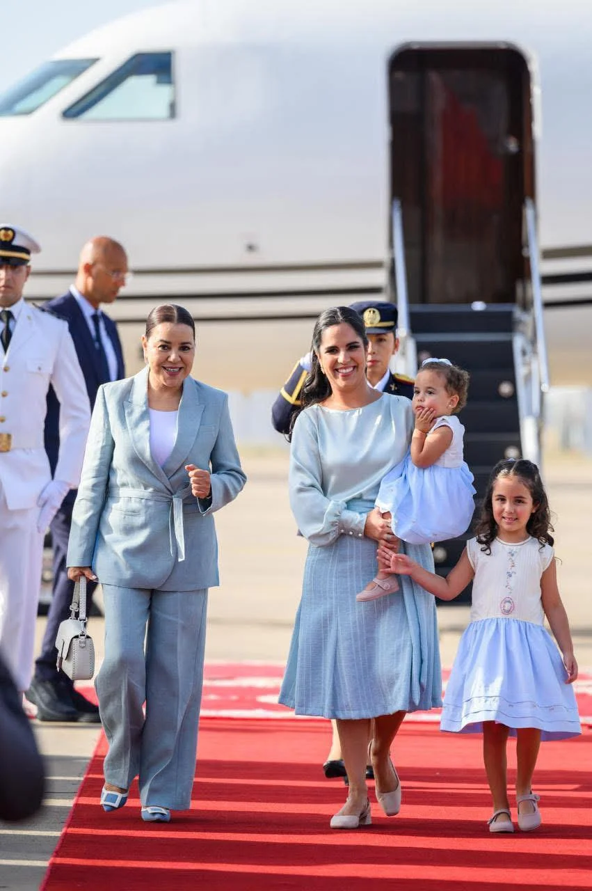 La première dame du Salvador en visite de travail au Maroc