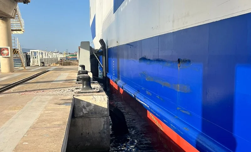 Les autorités portuaires d’Algésiras rassurent sur l’OPE après la collision d’un ferry