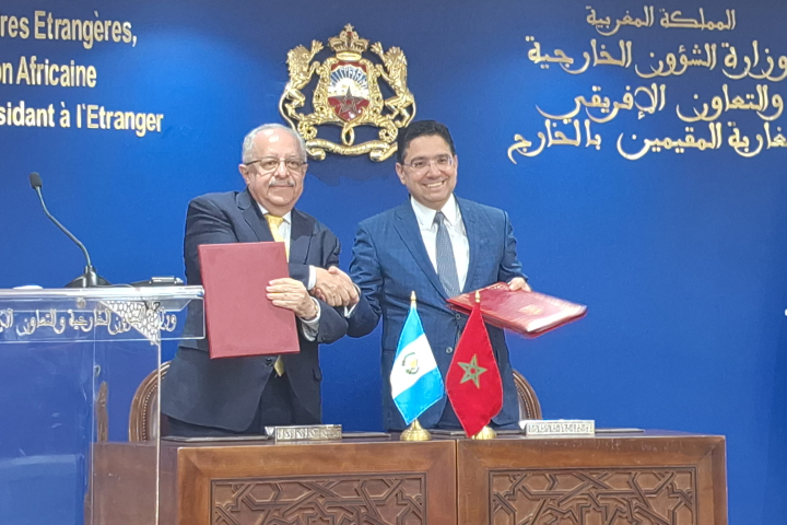 Le Guatemala est l’initiative de l’autonomie « base sérieuse » pour régler le différend sur le Sahara marocain