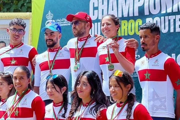 Al -arabawi et Bin Allal sont étincelants dans le championnat de vélo marocain sur la route
