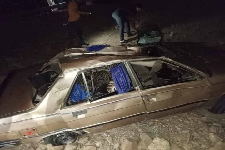 Un accident de la circulation dangereux à « Al -Khatib » a tourné