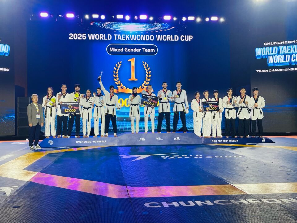 L’équipe nationale est une équipe mixte de Taekwondo qui couronne un argent en Coupe du monde pour le corps en République de Corée.